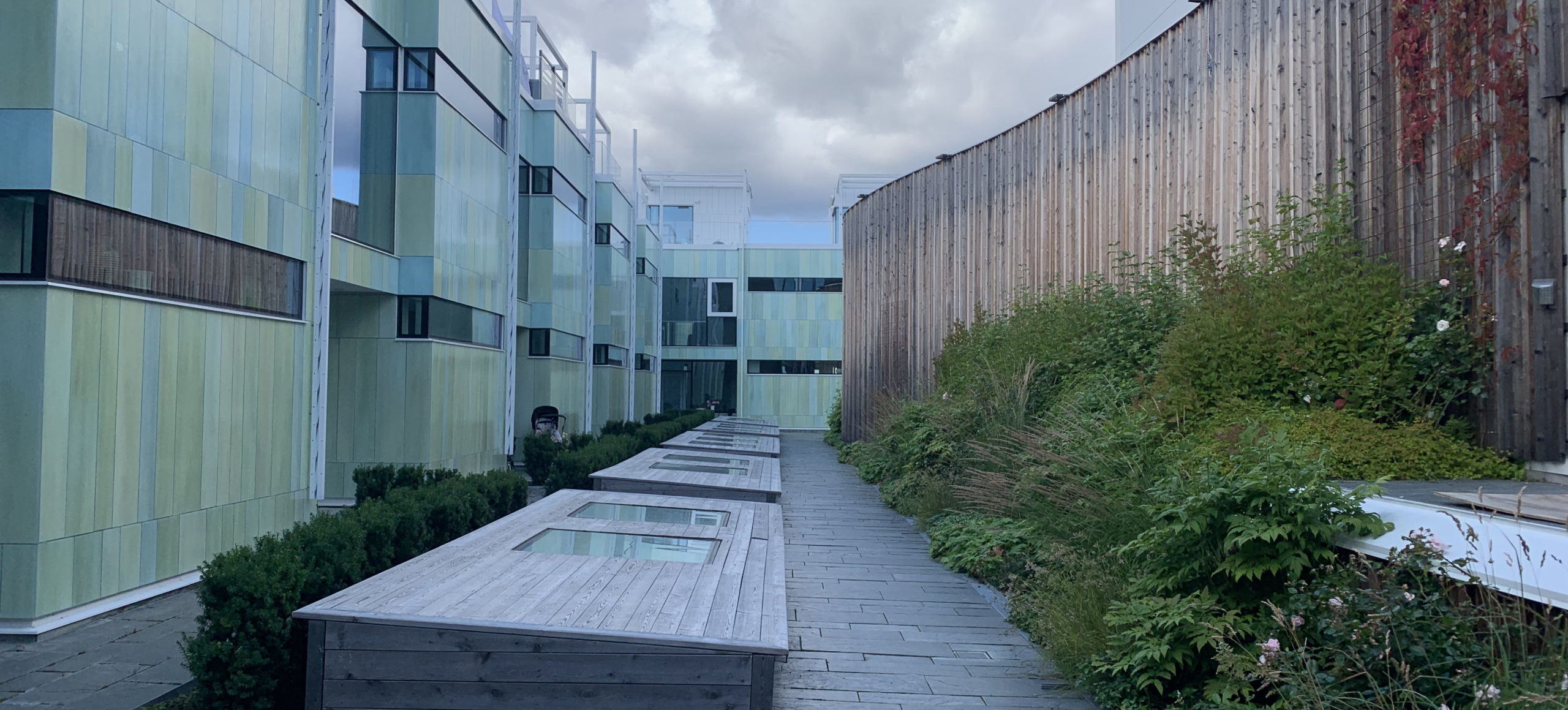 Radhusen på Utopia och innergårdern